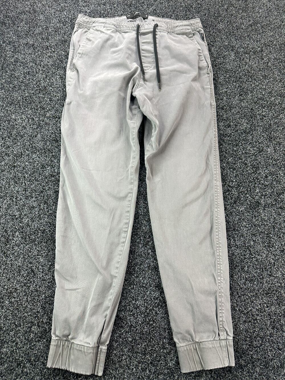 Hollister Men's Gray Skinny Jogger Pants Advanced Stretch Drawstring